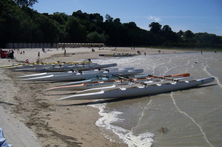 Pirogue et kayak de mer en Baie de Somme