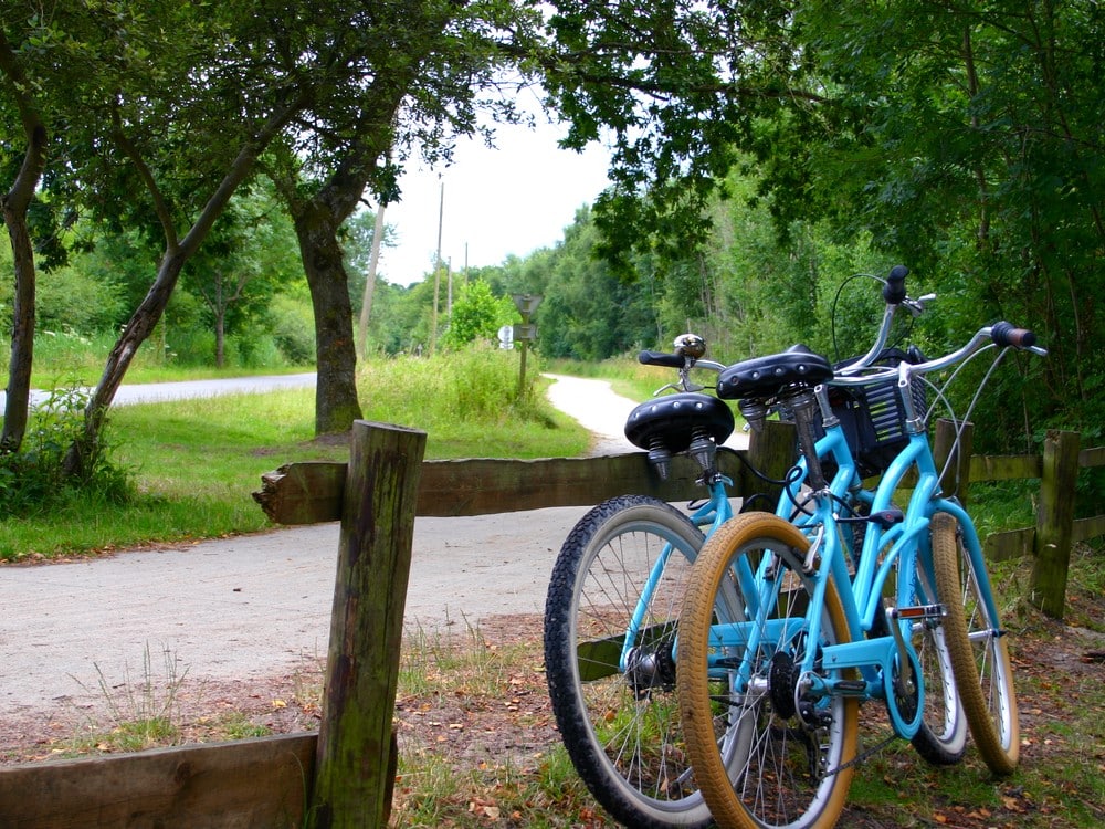 Vélo en Baie de Somme le long des pistes cyclables sécurisées
